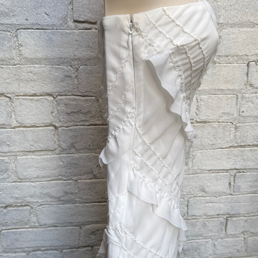 PRINCESS POLLY Ruffled Strapless Mini Dress - Picture 4 of 6